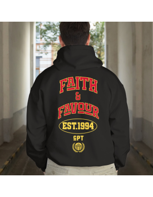 Faith &amp; Favour Varsity Hoodie